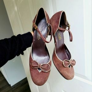 Aerosoles Size 9 Brown Heels